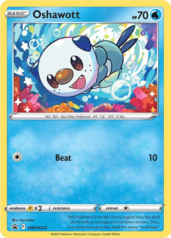 Oshawott [SWSH222] [Sword & Shield Promo Cards] Holofoil
