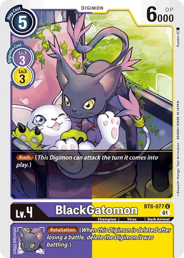 BlackGatomon [BT8-077] [New Awakening] Normal