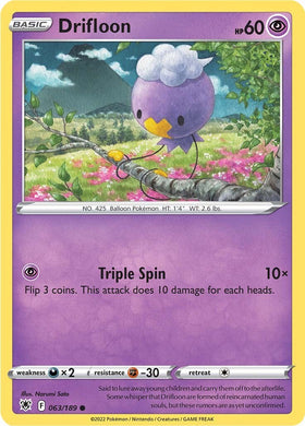Drifloon [063/189] [Astral Radiance] Reverse Holofoil