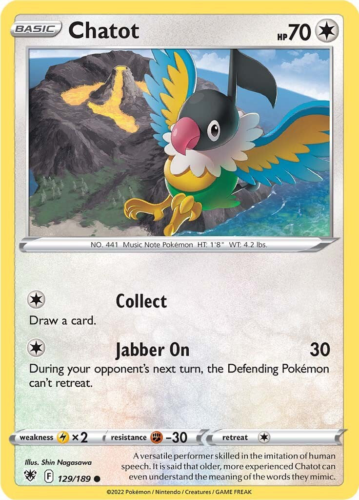 Chatot [129/189] [Astral Radiance] Reverse Holofoil