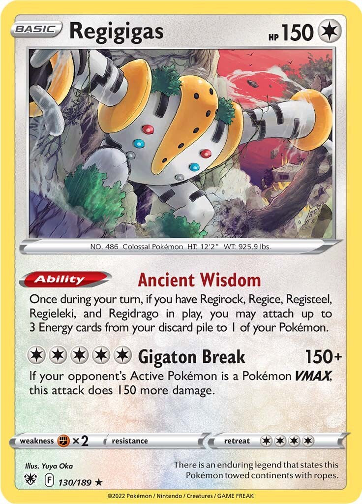 Regigigas [130/189] [Astral Radiance] Reverse Holofoil