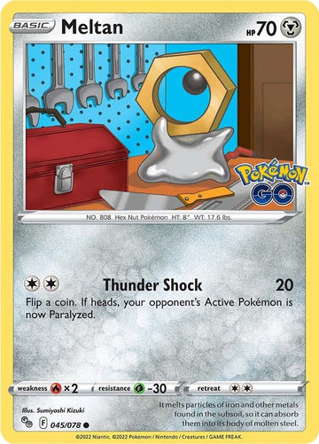 Meltan [045/078] [Pokemon GO] Reverse Holofoil