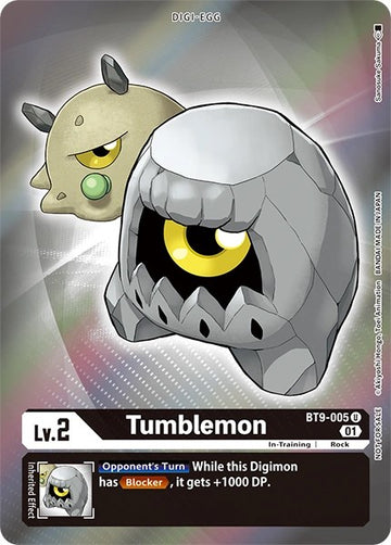 Tumblemon (Box Topper) [BT9-005] [X Record] Foil
