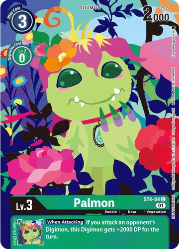 Palmon (Tamer's Card Set 2 Floral Fun) [ST4-04 C] [Starter Deck 04: Giga Green]