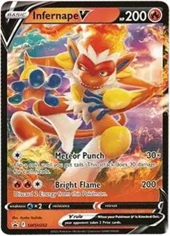 Infernape V [SWSH252] [Sword & Shield Promo Cards] Holofoil