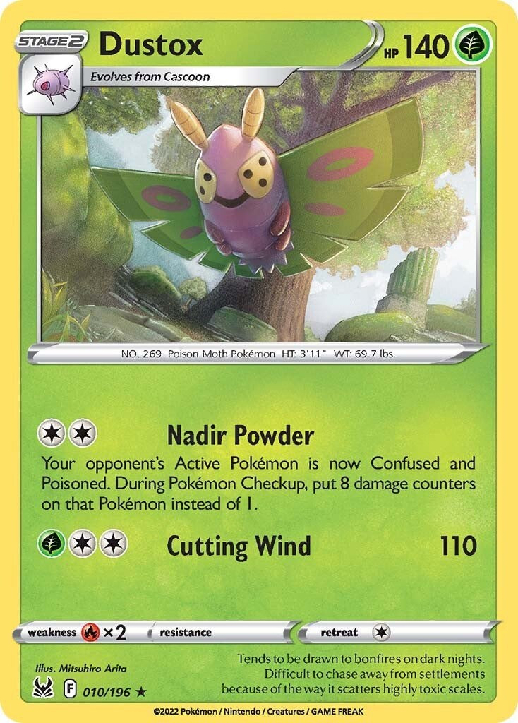 Dustox [010/196] [Lost Origin] Reverse Holofoil