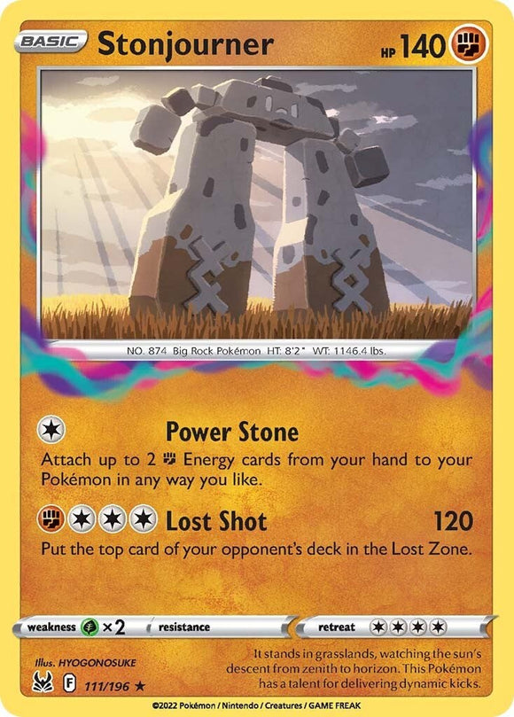 Stonjourner [111/196] [Lost Origin] Reverse Holofoil