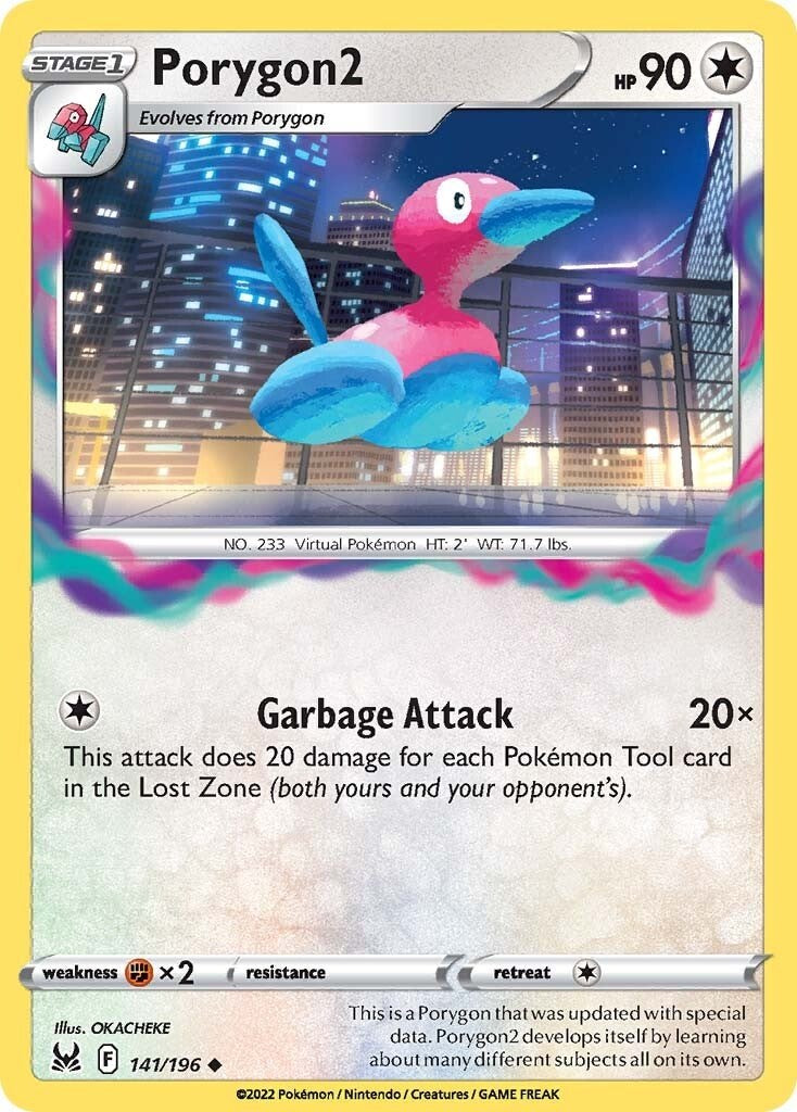 Porygon2 [141/196] [Lost Origin] Reverse Holofoil