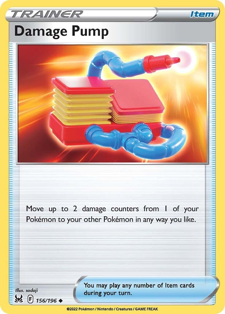 Damage Pump [156/196] [Lost Origin] Reverse Holofoil