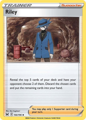 Riley [166/196] [Lost Origin] Reverse Holofoil