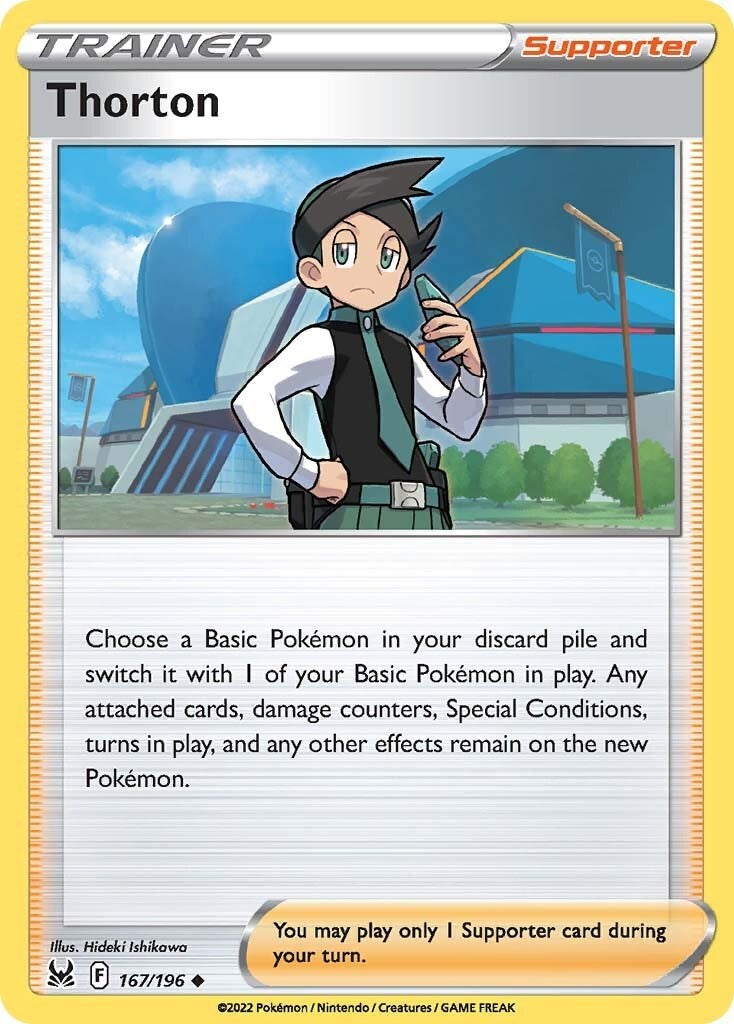 Thorton [167/196] [Lost Origin] Reverse Holofoil