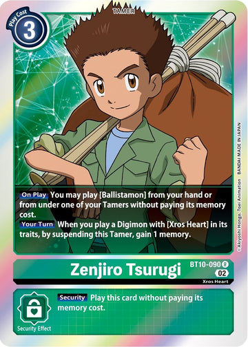 Zenjiro Tsurugi [BT10-090] [Xros Encounter] Foil