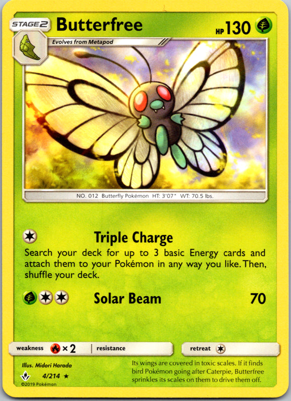 Butterfree (004/214) [Sun & Moon: Unbroken Bonds]