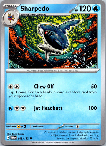 Sharpedo [043/162] - (Temporal Forces)