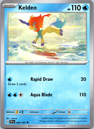 Keldeo [044/162] - (Temporal Forces)