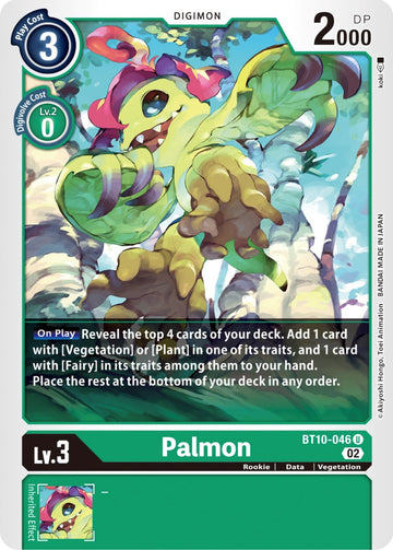 Palmon [BT10-046 U] [Xros Encounter]
