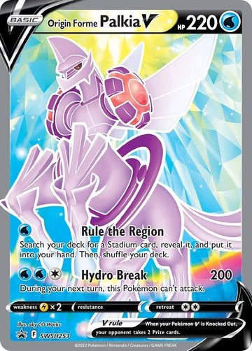 Origin Forme Palkia V [SWSH253] [Sword & Shield Promo Cards] Holofoil