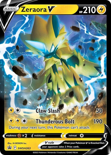 Zeraora V [SWSH263] [Sword & Shield Promo Cards] Holofoil
