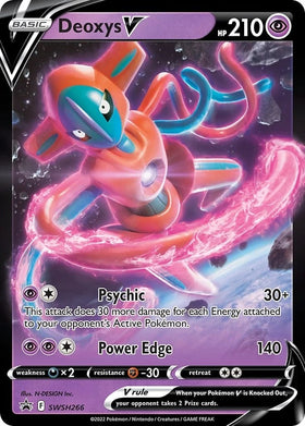 Deoxys V [SWSH266] [Sword & Shield Promo Cards] Holofoil