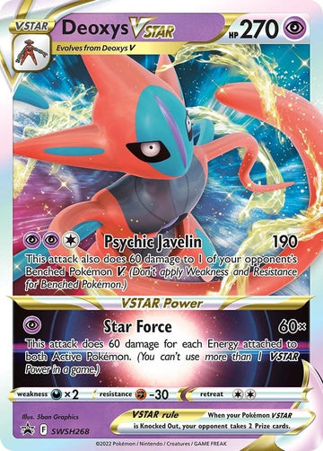Deoxys VSTAR [SWSH268] [Sword & Shield Promo Cards] Holofoil