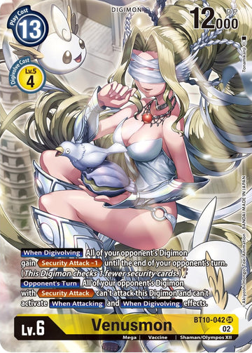 Venusmon (Alternate Art) [BT10-042 SR] [Xros Encounter] Foil