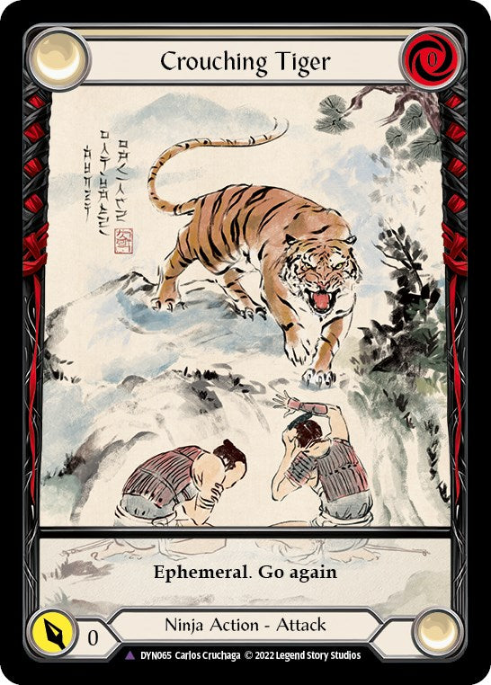 Crouching Tiger (Marvel) [DYN065] [Dynasty] Cold Foil