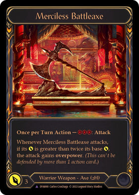 Merciless Battleaxe (Marvel) [DYN068] [Dynasty] Cold Foil