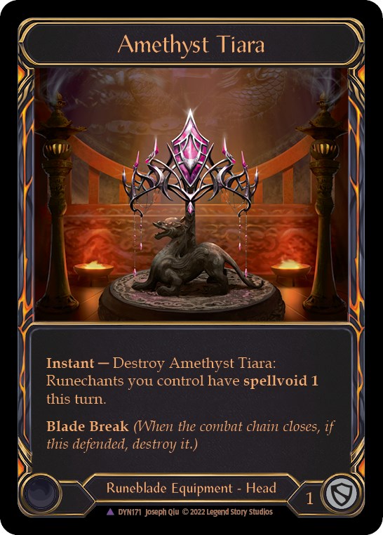 Amethyst Tiara (Marvel) [DYN171] [Dynasty] Cold Foil