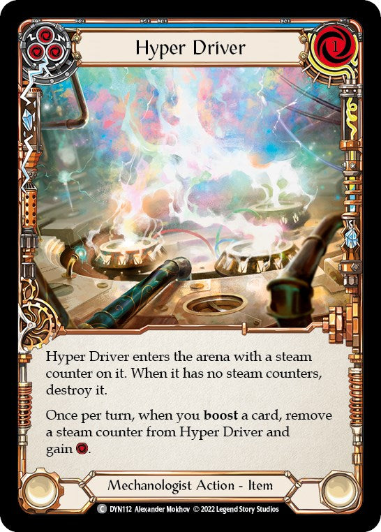 Hyper Driver (Blue) [DYN112] [Dynasty] Cold Foil
