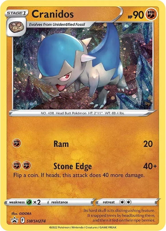 Cranidos [SWSH274] [Sword & Shield Promo Cards] Holofoil