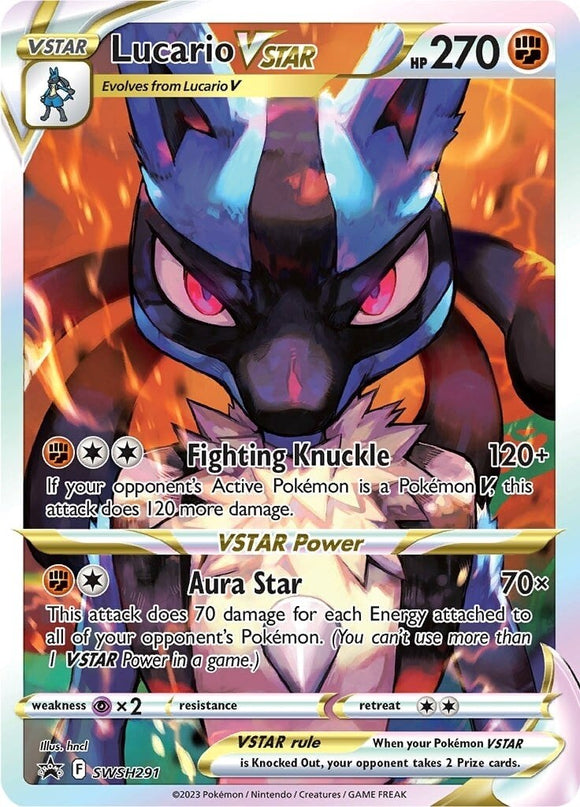 Lucario VSTAR [SWSH291] [Sword & Shield Promo Cards] Holofoil