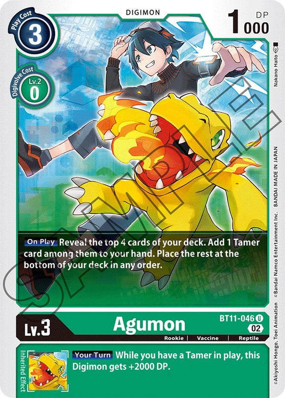 Agumon [BT11-046] [Dimensional Phase] Foil