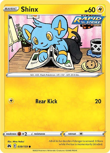 Shinx (39) [039/159] [Crown Zenith] Reverse Holofoil
