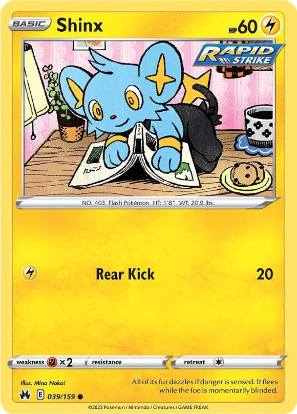 Shinx (039/159) [Sword & Shield: Crown Zenith]