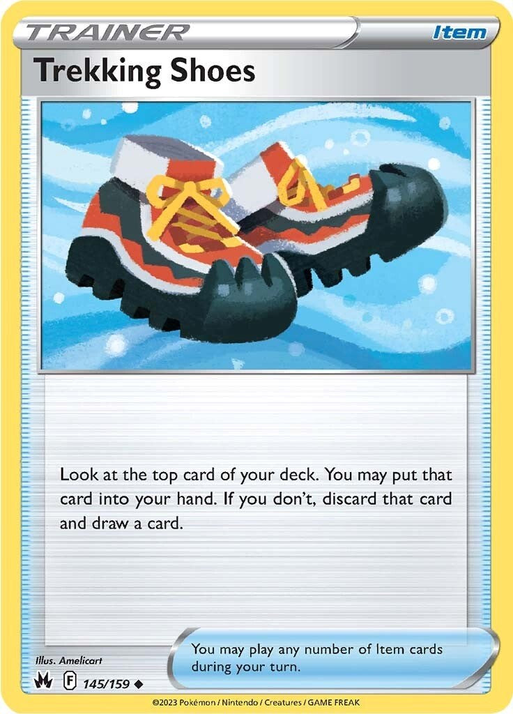 Trekking Shoes [145/159] [Crown Zenith] Reverse Holofoil