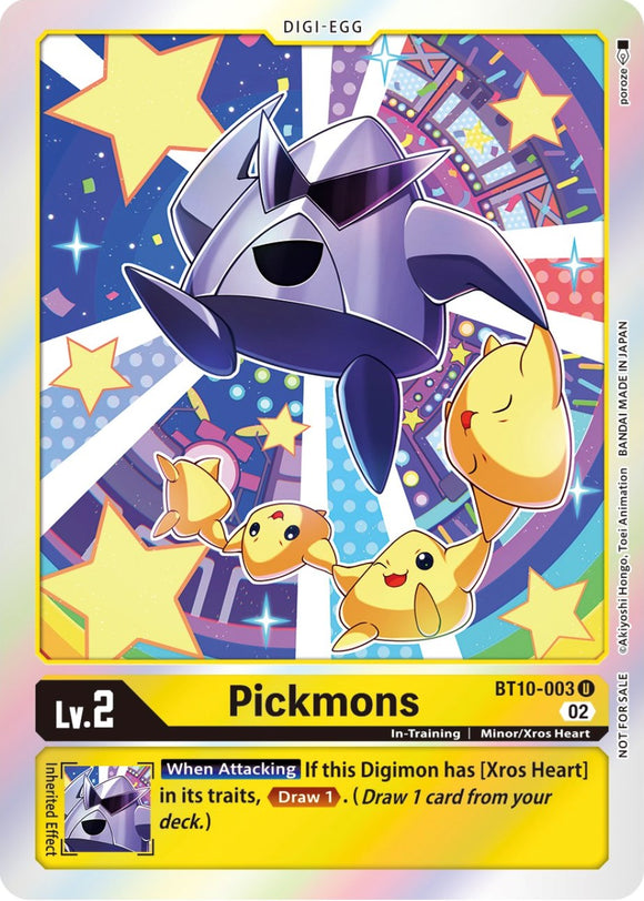 Pickmons (Official Tournament Pack Vol.8) [BT10-003 U] [Xros Encounter] Foil
