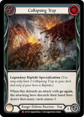 Collapsing Trap [OUT103] (Outsiders)  Rainbow Foil