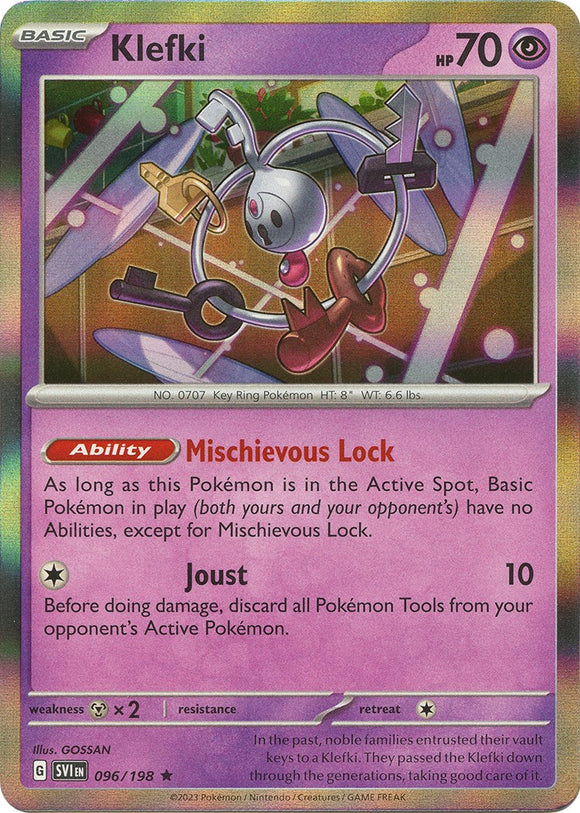 Klefki [096/198] [Scarlet & Violet Base Set] Reverse Holofoil
