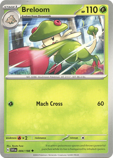 Breloom [004/198] [Scarlet & Violet Base Set] Reverse Holofoil