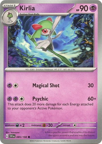 Kirlia - 085/198 [085/198] [Scarlet & Violet Base Set] Reverse Holofoil