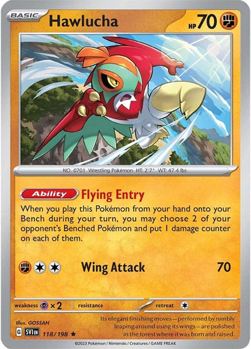Hawlucha [118/198] [Scarlet & Violet Base Set] Reverse Holofoil