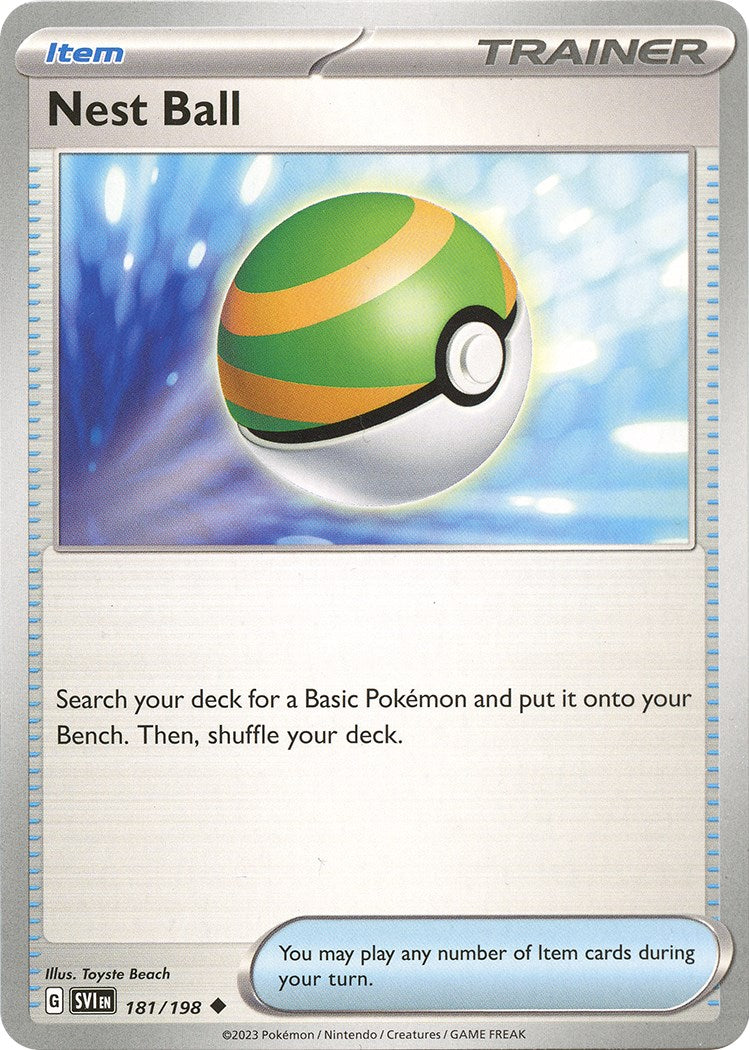 Nest Ball - 181/198 [181/198] [Scarlet & Violet Base Set]