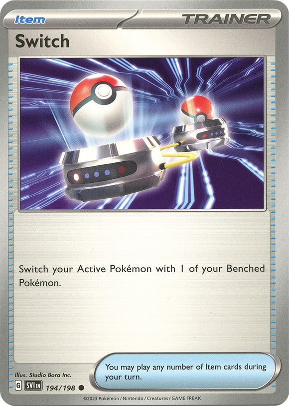 Switch [194/198] [Scarlet & Violet Base Set] Reverse Holofoil