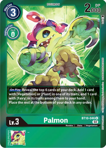 Palmon (Event Pack 4) [BT10-046 U] [Xros Encounter] Foil
