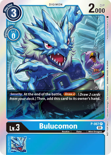 Bulucomon - P-067 (Limited Card Pack) [P-067 P] [Digimon Promotion Cards] Foil