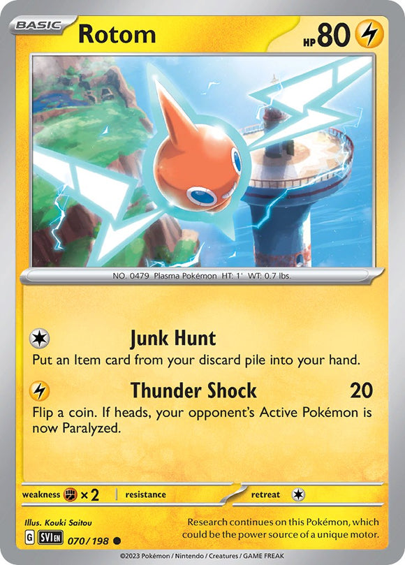 Rotom - 070/198 (Cosmos Holo) [070/198] [Miscellaneous Cards & Products] Holofoil