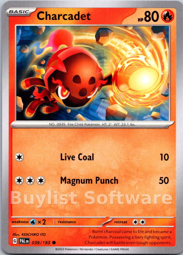 Charcadet [039/193] [Paldea Evolved]