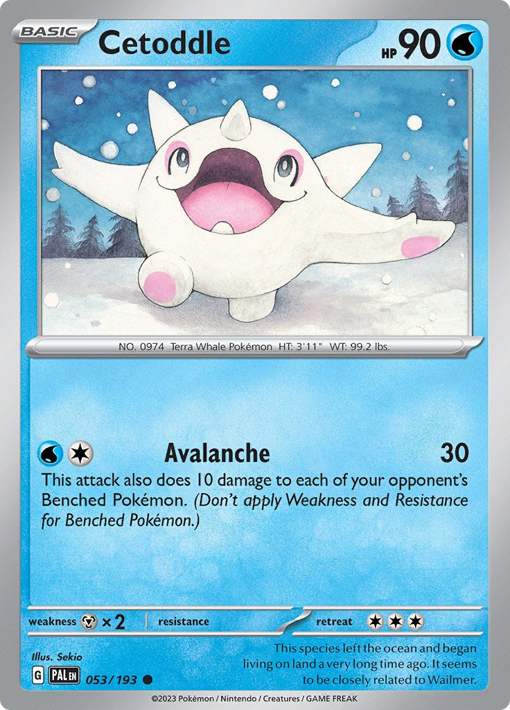 Cetoddle - 053/193 [053/193] [Paldea Evolved] Reverse Holofoil