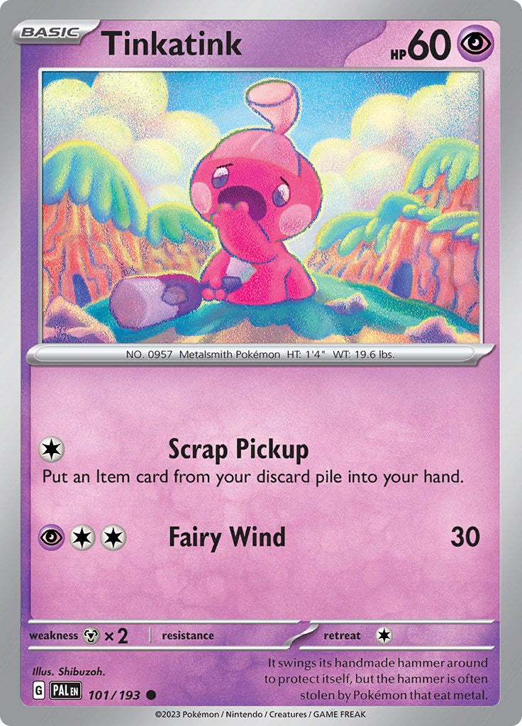 Tinkatink - 101/193 [101/193] [Paldea Evolved] Reverse Holofoil
