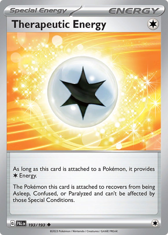 Therapeutic Energy [193/193] [Paldea Evolved] Reverse Holofoil